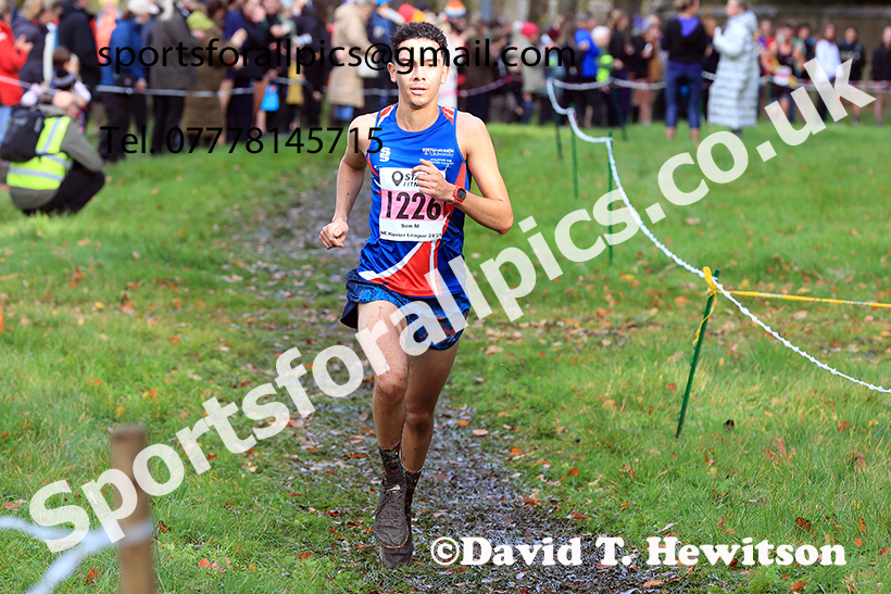 Senior men 2024 Start Fitness NEHL, Lambton Park, near Chester le Street, County Durham.   Photo: David T. Hewitson/Sports for All Pics